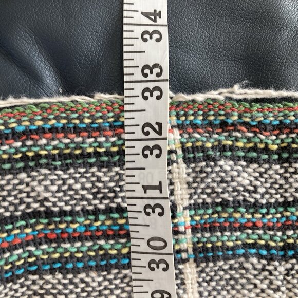 Woven Scarf Ganesh Himal Trading Boho Tribal Textile Art Chunky Cotton - Picture 10 of 10